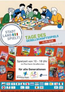 Stadt, Land, Spielt Plakat